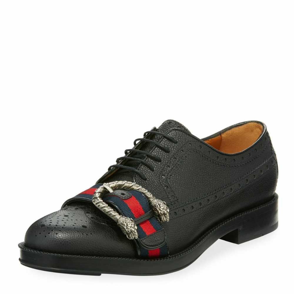 Gucci Brogue Lace-up Shoes